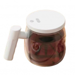 Automaatne kohvisegamiskruus Elektri Mikser K&otilde;rge Borosilikaatklaas Kerge Kaasaskantav Mitmek&uuml;lgne Automaatne Joogisegaja 400ML khaki