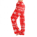 Anime pidžaamap&uuml;ksid magamisriided vabaaja pingutusn&ouml;&ouml;riga elastsed v&ouml;&ouml;p&uuml;ksid mugavad sirged jooga lahtised p&uuml;ksid XL punane