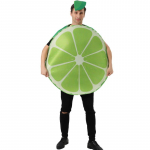 Rohelise sidruni cosplay kost&uuml;&uuml;m, t&auml;iskasvanutele Adult One Size roheline