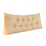 Voodipeatsiots Kolmnurkne Padi Kiil Seljatoepadi Eemaldatava Kattega Voodipeats P&auml;evavoodi Seljapadi Lugemiseks Istumiseks T&ouml;&ouml;tamiseks Magamistuba &Uuml;hiselamu 150CM