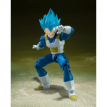 Kuju - TAMASHII NATIONS - S.H. Figuarts - Super Saiyan Jumal Vegeta - V&auml;ga liigendatud - Tarvikud kaasas sinine