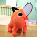 25/40cm Oranž Koer Kett-Saag Mees Pehmem&auml;ng Anime Kett-Saag Mees Cosplay Seisev T&auml;idisega Koerake Pehmem&auml;ng Laste Kingitus 40cm orange