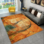 3D HD puiduteraline retroala vaip, suur, vaipvaip kodu elutuppa, laste magamistuppa diivanile, libisemiskindel k&ouml;&ouml;gimatt 60*90cm