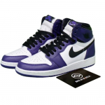 Air Jordan 1 Retro High OG GS Court Purple 2.0 575441-500 EU 37.5 sinine