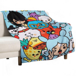 Toca boca life laste &otilde;nnelik visketekk karvane luksuslik raske manga tekid 30x40in