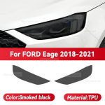 FORD EDGE 2015-2021 2020 Autopealambi Must TPU Kaitsekate Kile Esitulede V&auml;rvimuutev Kleebis Tarvikud Smoked black