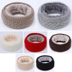 Talvine Soe Karusnahast Kootud Kaela Soojendaja M&uuml;ts beige