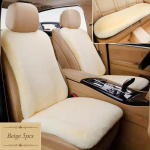 5 tk autoistme katte kaitse lisatarvikud kunstlik pl&uuml;&uuml;s soojad auto sisekatted auto istme kate 5 istme universaalne Pale Mauve-5pcs