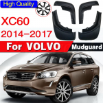 Volvo XC60 jaoks 2014 2015 2016 2017 Auto stiil Eesmised tagumised poriklapid Pritsmekaitse Poritiiba lisatarvikud