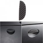 Soft Carbon Fiber Passenger side glove switch sticker For Seat Leon 2008-12