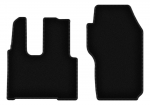 Dywaniki welurowe BASIC czarne do: Mercedes Actros MP4 ciężarowy bez foteli pneumat (0)