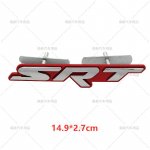 3D Metall SRT Iluv&otilde;re Embleem Autokleebised Dodge Charger Ram Viper Magnum Caliber Journey Autostiil Auto Tarvikud punane