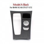 Vasakpoolse rooliga auto keskkonsooli k&auml;igukasti paneeli katte liist BMW X5 X6 E70 E71 E72 2007-2009 jaoks 51166954947 51169164485 Model A-Black