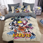 Anime Uzumaki Voodipesukomplektid Multifilm N-Naruto Tekikate ja Padjap&uuml;&uuml;r T&auml;iskasvanud Poiss T&uuml;druk Magamistoa Kaunistus Laste Kingitus 135x200cm-2pcs