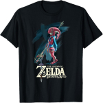 Legend of Zelda Breath of the Wild Mipha Pintsliga T-s&auml;rk T-s&auml;rk S mitmev&auml;rviline