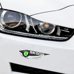 Veekindlad Kriimustusvastased Autokleebised Skoda Fabia Superb Octavia Kodiaq Yeti Citigo Felicia Kamiq Rapid Scala Tarvikutele small 13x3.8cm