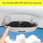 for Honda HRV FIT CRV City Civic JADE Accord Odyssey Accessories Car SunGlass Holder Sunglasses Glasses Case Box beež
