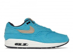 Nike Air Max 1 Premium Low Samet - FB8915-400 EU 36.5 sinine