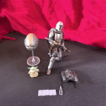 UUS Star Wars The Black Series - Din Djarin The Mandalorian ja Laps Baby Yoda Liigutatavad Liigendid Tegevusfiguuri Mudel M&auml;nguasjad Other