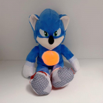 SONIC Pl&uuml;&uuml;s 45cm Pl&uuml;&uuml;snukk Hingav Laps Peluche Rahustav M&auml;nguasi Anime Beebi Muusika Valgus Magamism&auml;nguasjad Laste P&uuml;hadekingitused