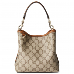 Gucci GG embleemiga Eemaldatav reguleeritav &otilde;larihm Koti-kott Naiste k&auml;ekotid Beež Tume pruun 815118-FAD6L-9758 Basic Set (Bag+Dust Bag)