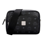 MCM Monogramm Nahast Crossbody Kott Naiste kotid Must MMRAAKC02BK001 Basic Set (Bag+Dust Bag)