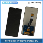 LCD-ekraani ja digitizeri t&auml;ielik koostisosa Blackview Wave 8 Wave 8c jaoks