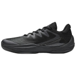 Anta Mountain 2.5 Cushioning, Wear Resistant Low top Basketball Shoes Men's Basic Black 112521604-4 39