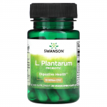 Swanson, L. Plantarum Probiootikum, 10 miljardit CFU, 30 EMBO Kapslit AP Taimsed Kapslid