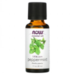 NOW Foods, eeterlik &otilde;li, piparm&uuml;nt, 1 fl unts (30 ml)