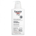Eucerin, Beebi, Pesuvahend ja &scaron;ampoon, L&otilde;hnavaba, 13,5 fl oz (400 ml)