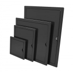 Plastikust kontrolluks ABS-iga 150*150 mm Grafiit - Rx 02-801Agr
