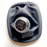 5 speed Gear Stick Shift Knob Leather Boot For VW Passat b5 b5.5 1997 1998 1999 2000 2001 2002 2003 2004 2005 Car-styling must