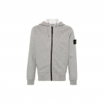 Stone Island Ss24 Logo T&otilde;mblukuga Huppar Meeste Hupparid Hall 801564251-A0M64 XXL