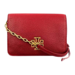 Tory Burch Britten Logo Nahast Crossbody Kott Naiste kotid Punane 60405-819 Basic Set (Bag+Dust Bag)