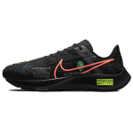 Nike Air Zoom Pegasus 38 Berliini maraton Must Elektrooniline roheline H&uuml;per kuninglik H&uuml;per oranž DN9256-001 EU 39