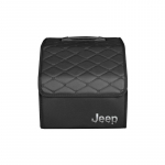 Jeep'i nahast kohvri auto pagasiruumi korraldajakast Kokkupandav hoiukast Jeep Grand Cherokee Wrangler JK Gladiator Compass'ile