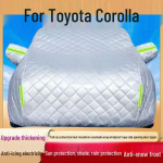 Toyota Corolla Autokate: Kaitse kuuma, vihma, k&uuml;lma ja lume eest paksendatud p&auml;iksekaitsega Thickened with Cotton Hail Protection, All Seasons