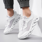 Meeste Jalan&otilde;ud Kevad Pehmed Mokassiinid Laisad Jalan&otilde;ud Kerged Odavad V&otilde;rk-Vabaaja Jalan&otilde;ud Meeste Tossud Tenis Masculino Zapatillas Hombre 39 valge