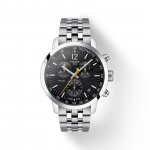 Tissot Roostevabast terasest musta sihverplaadiga meeste moekell T114.417.11.057.00 must