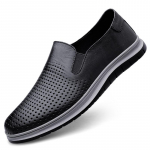 Suvised naturaalsest nahast meeste kingad Luksusbr&auml;ndi Vabaaja slip-on Formaalseteks loafersiteks Meeste mokassiinid Itaalia Must Meeste s&otilde;idukingad Mehed 45 must