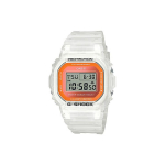 G-Shock Suvej&auml;&auml;tise V&auml;rvi Pooll&auml;bipaistev Kvartsliikumisega Vaikrihmaga K&auml;ekell Meeste Kellad Oranž DW-5600LS-7 Regular Watch Box,White Orange