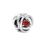 Pandora Moments Igavene Silmus Ripats Naiste Ehted Aksessuaarid Punane H&otilde;be 790065C01 Silver,F