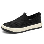 Briti stiilis suvised hingavad meeste vabaaja &otilde;&otilde;nsad kingad libisemiskindla paksuse tallaga klassikalised mokassiinid korterid kuum m&uuml;&uuml;k s&otilde;idukingad 38