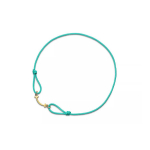 Tiffany & Co. Naeratusk&ouml;is 18K Kuld Taaskasutatud Pol&uuml;esterplastik K&auml;ev&otilde;ru Unisex k&auml;ev&otilde;ru Sinine 71394085 XS/M,Blue