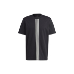 Adidas Originals Trefoil Graafiline Tr&uuml;kk Tavaline L&otilde;ige &Uuml;mmargune Kaelaava L&uuml;hikeste Varrukatega Puuvillane T-s&auml;rk Meestele Must HZ0706 S black