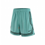 Nike Dri-Fit WNBA triibulised v&auml;rviplokkidega kiirkuivad l&otilde;hestatud servaga n&ouml;&ouml;riga p&uuml;ksid Naiste l&uuml;hikesed p&uuml;ksid M&uuml;ndiroheline DR5645-305 L