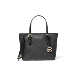 Michael Kors Mk Jet Set Travel Signature Logo V&otilde;tmehoidja Prindiga Kaetud L&otilde;uendist Tassikott Naiste Tassikotid Must 35T9GTVT0B-BLACK Basic Set (Bag+Dust Bag)
