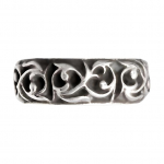 Chrome Hearts Eternity Viinapuu S&otilde;rmus Unisex s&otilde;rmused H&otilde;be CH-JZ-665 Basic Packaging-Dust Bag,6