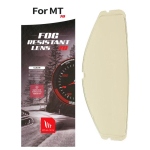 accesorios moto Anti Fog Film Sticker for MT THUNDER 4 SV STINGER 2 for MT-V-28B Breaker SV Helmet Accessories Parts Anti-fog 1pcs beige